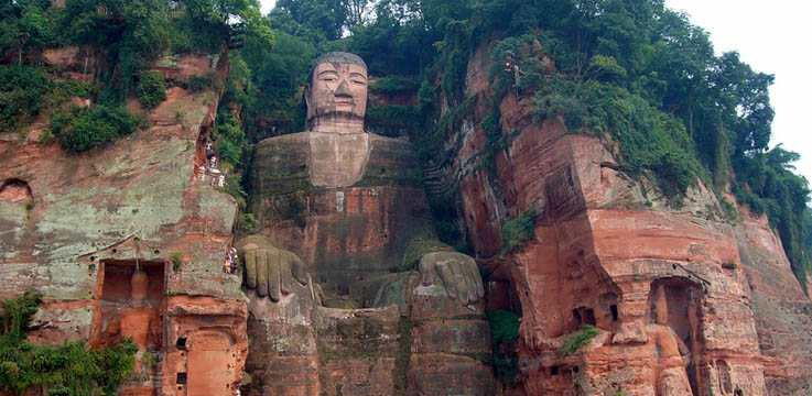 chengdu Leshan Giant Buddha