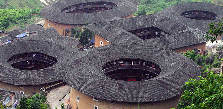 xiamen Fujian Tulou