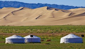 Group rafting through rocky rapids in the Wuyi Mountains, Fujian Province