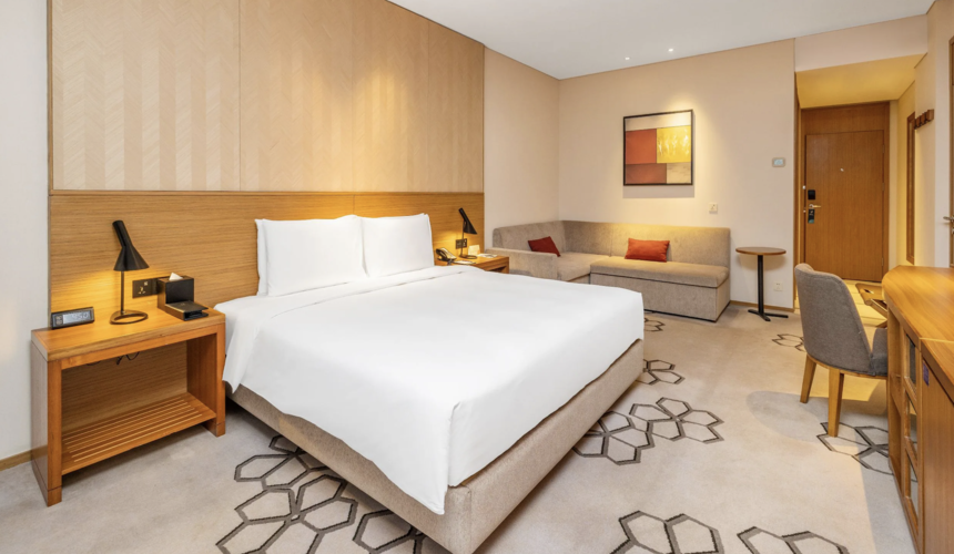 Hyatt House Chongli Thaiwoo Resort with mountain views in China