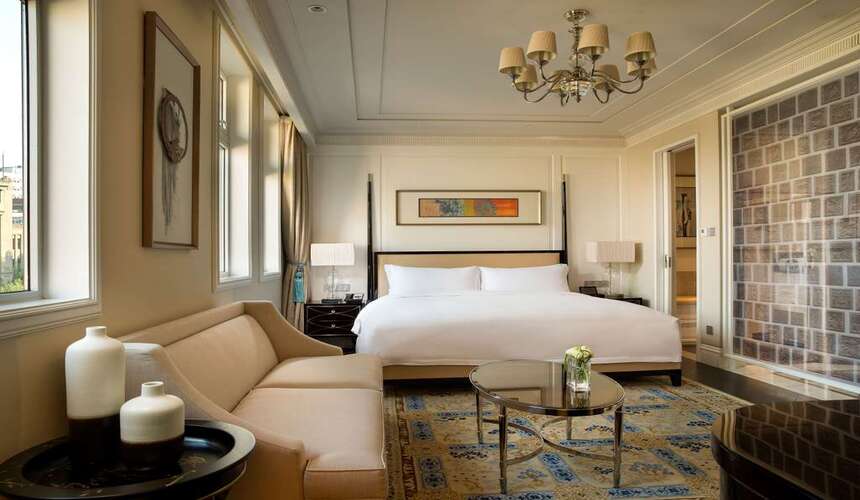 Luxury Sofitel Legend People’s Grand Hotel exterior in Xi’an