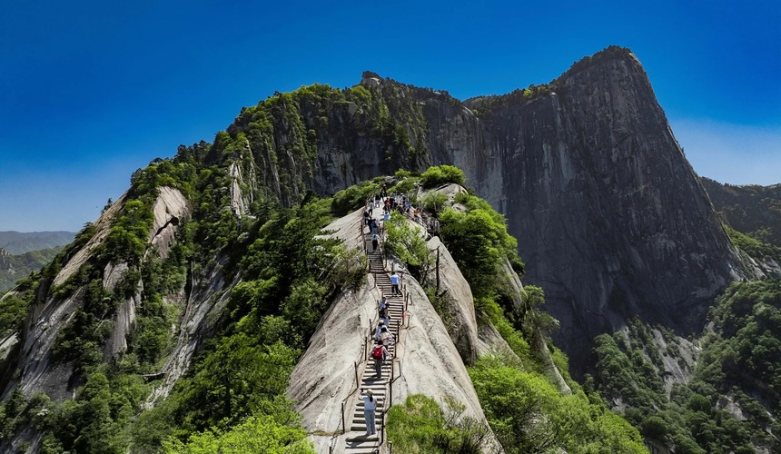 Five Great Mountains of China Scenic peaks representing the Five Great Mountains of China, known for their cultural and spiritual significance.